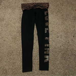 PINK Victorias Secret Foldover Leggings